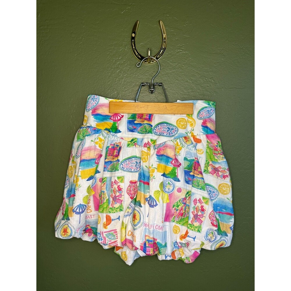 NWT Show me Your Mumu Celeste Skort Women's XL Fun Colorful Amalfi Coast - Picture 2 of 7